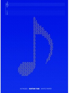 Quaderno di Musica per Chitarra (4 righi con TAB)
