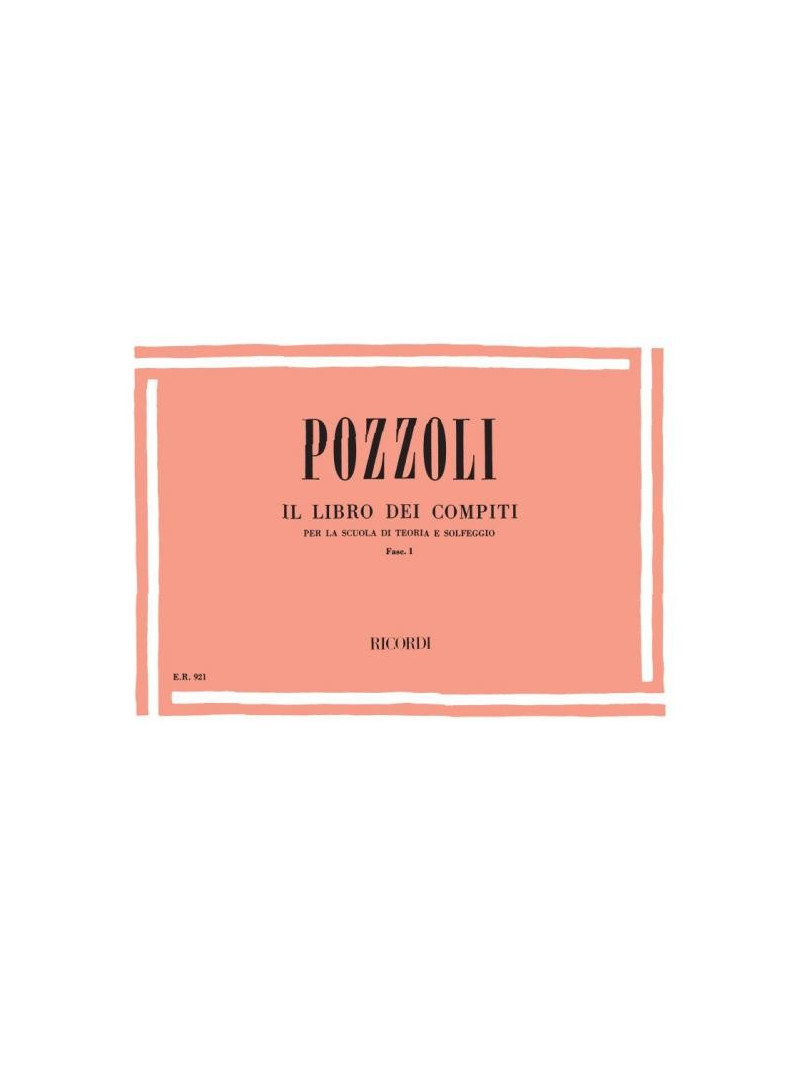 Libro dei compiti - Fasc. I