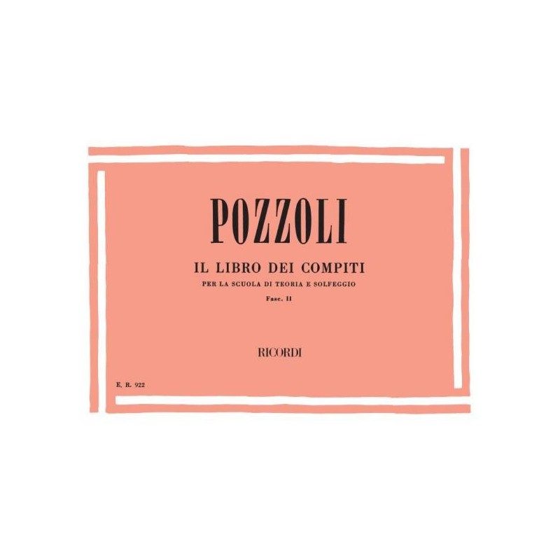 Libro dei compiti - Fasc. III