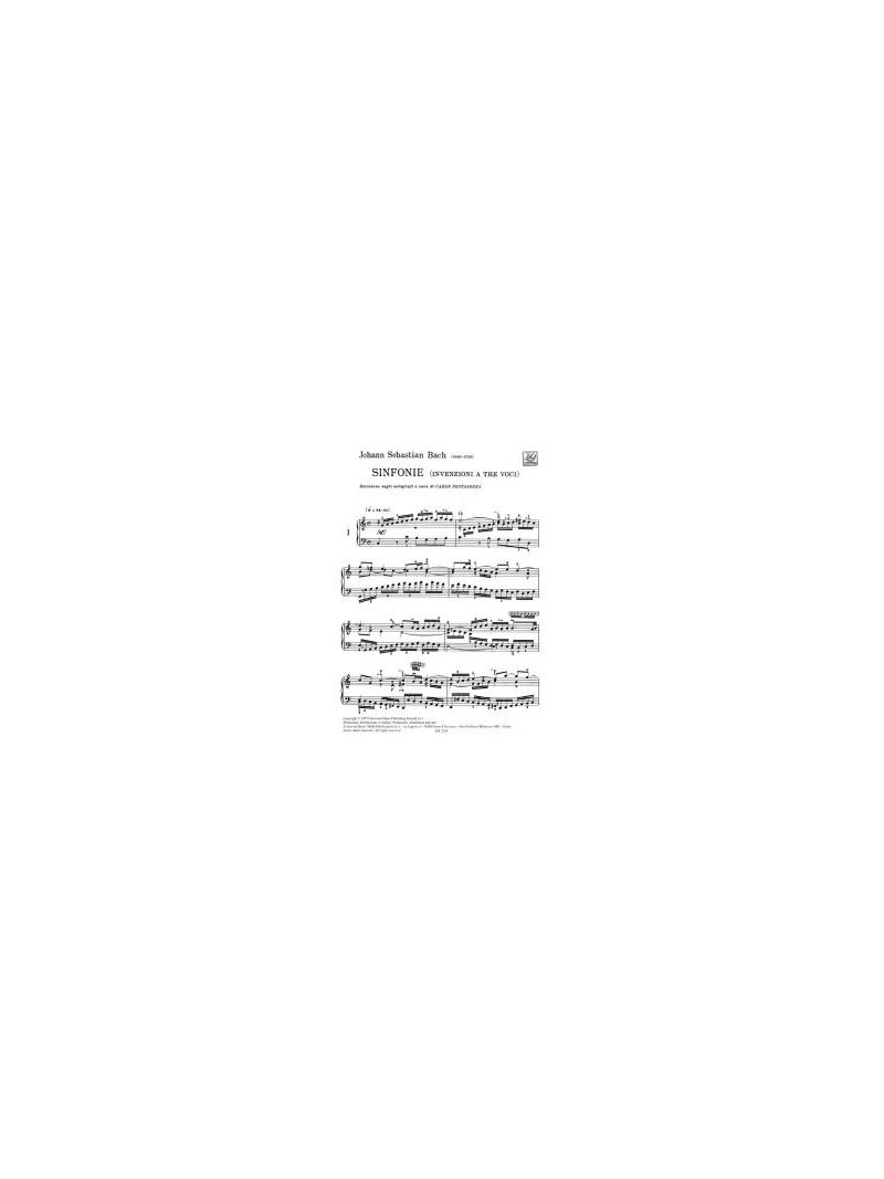 J.S. Bach - Sinfonie 