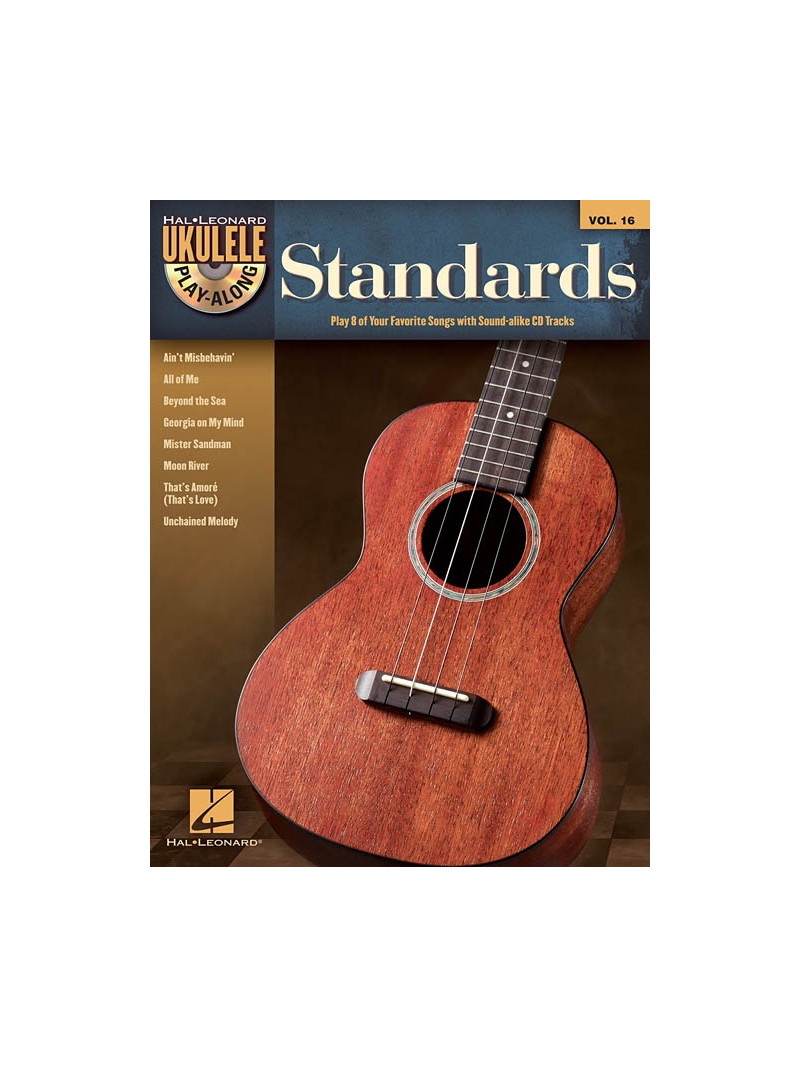 Standards: Ukulele Play-Along Volume 16 (book/CD)