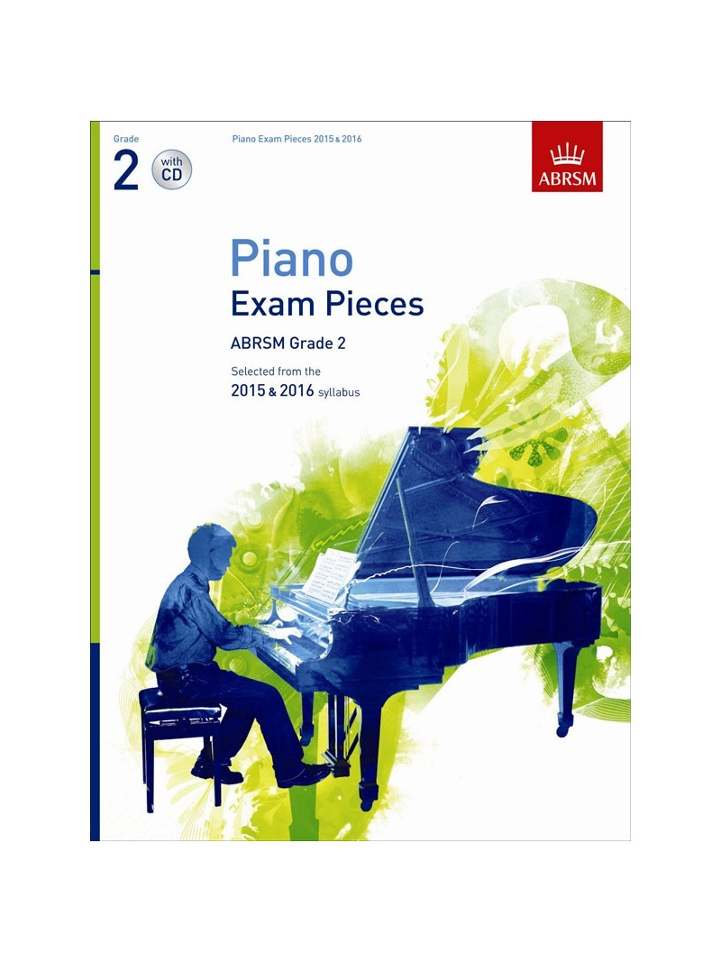 ABRSM Piano - Exam Pieces 2015-2016 Grade 2 (book/CD)