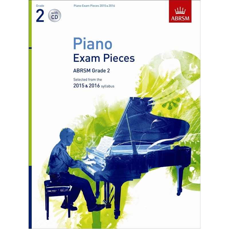 ABRSM Piano - Exam Pieces 2015-2016 Grade 2 (book/CD)