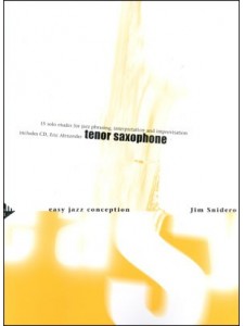 Easy Jazz Conception for Tenor Saxophone (book/CD play-along)