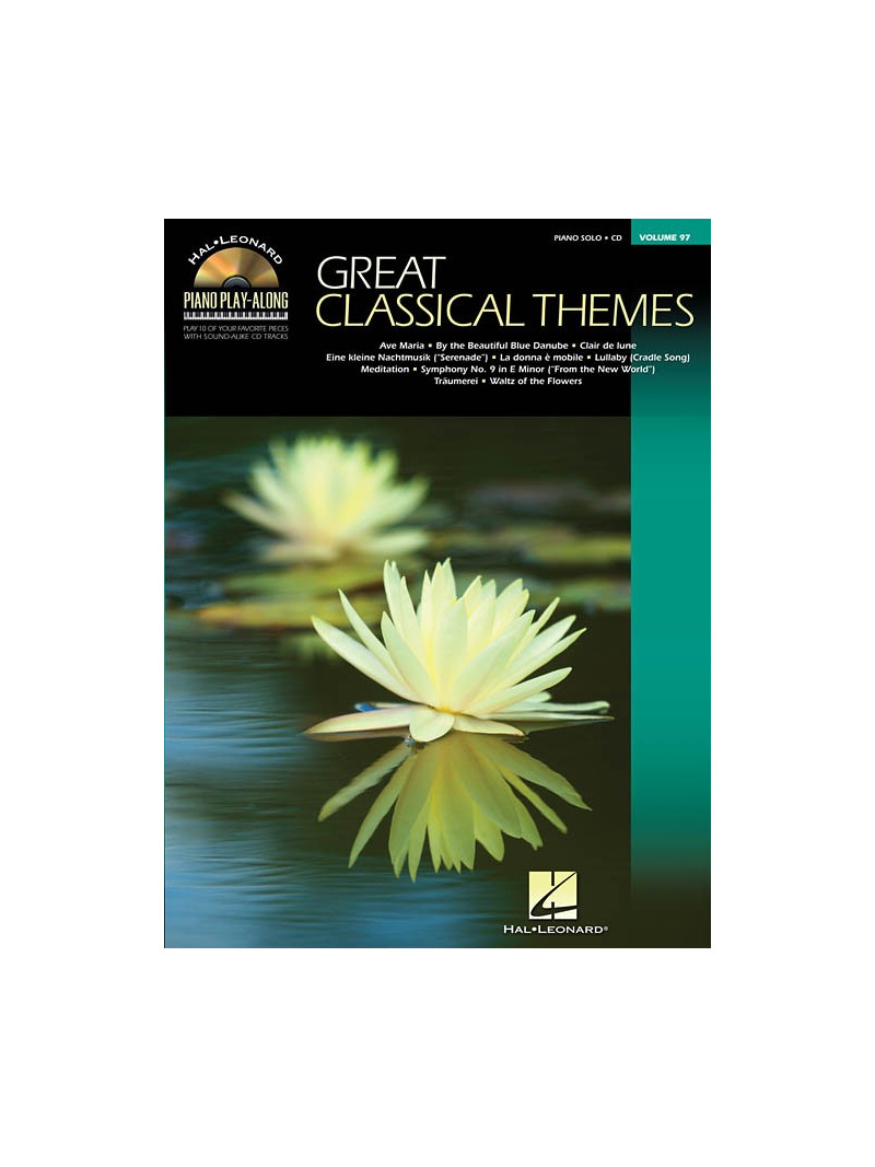 Piano Play-Along: Great Classical Themes Volume 97 (book/CD)