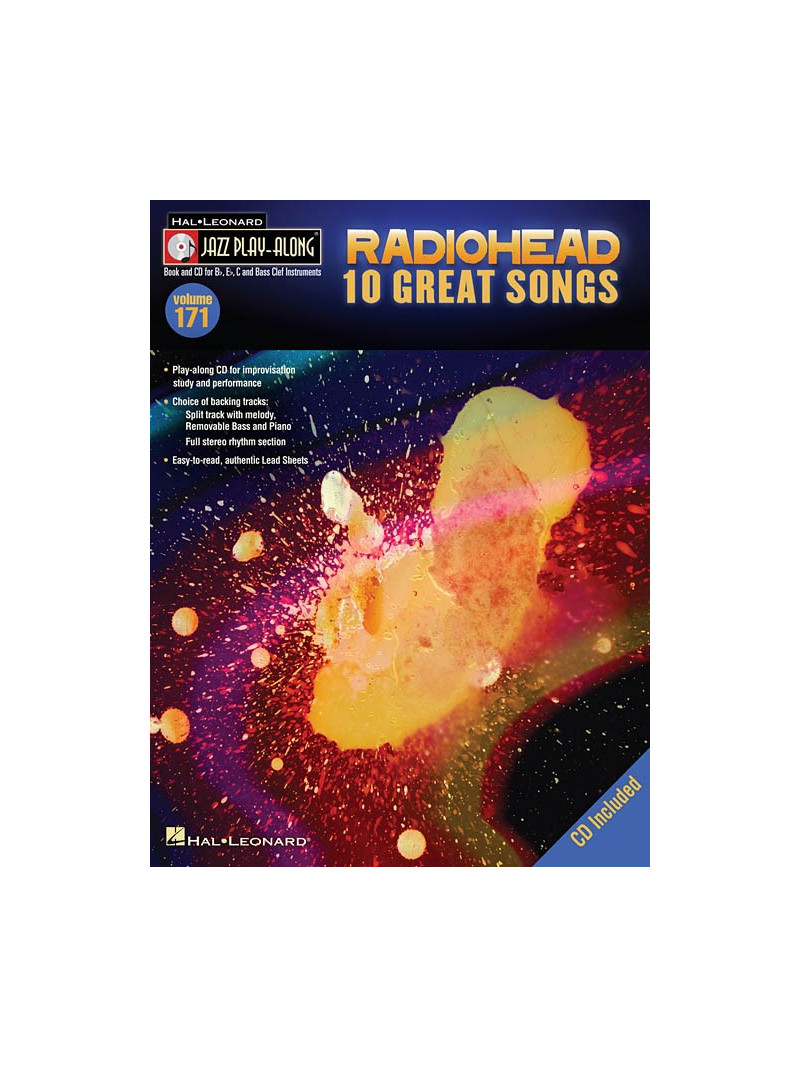 Jazz Play-Along Volume 171: Radiohead (book/CD)