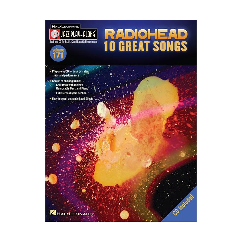 Jazz Play-Along Volume 171: Radiohead (book/CD)