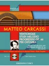 Venticinque studi melodici progressivi op. 60 per chitarra (libro/CD)