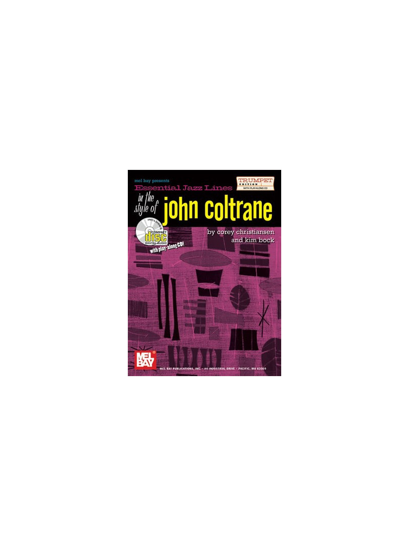 Essential Jazz Lines in the Style of John Coltrane - Trumpet (book/CD)