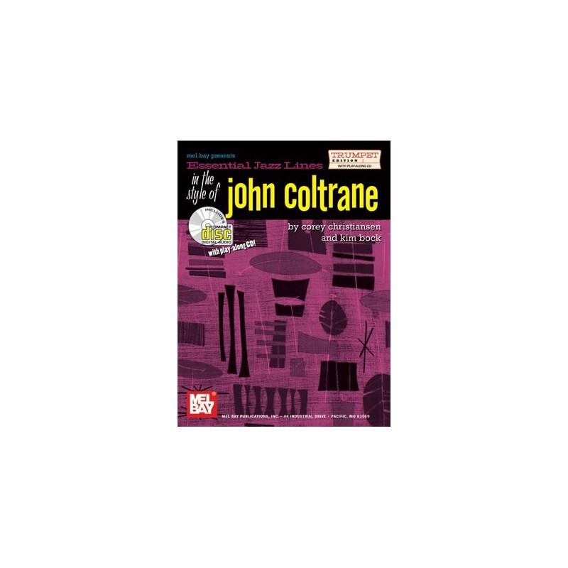 Essential Jazz Lines in the Style of John Coltrane - Trumpet (book/CD)