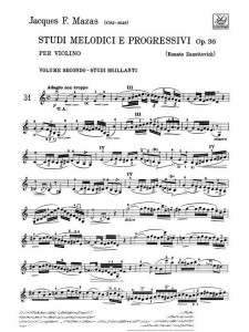 Studi melodici e progressivi op. 36 per violino - 2° vol.