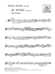 Fiorillo - 36 Studi per violino