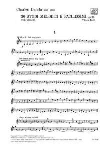 36 Studi melodici e facilissimo - Per violino
