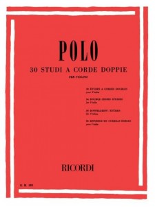 30 Studi a corde doppie (Per violino)