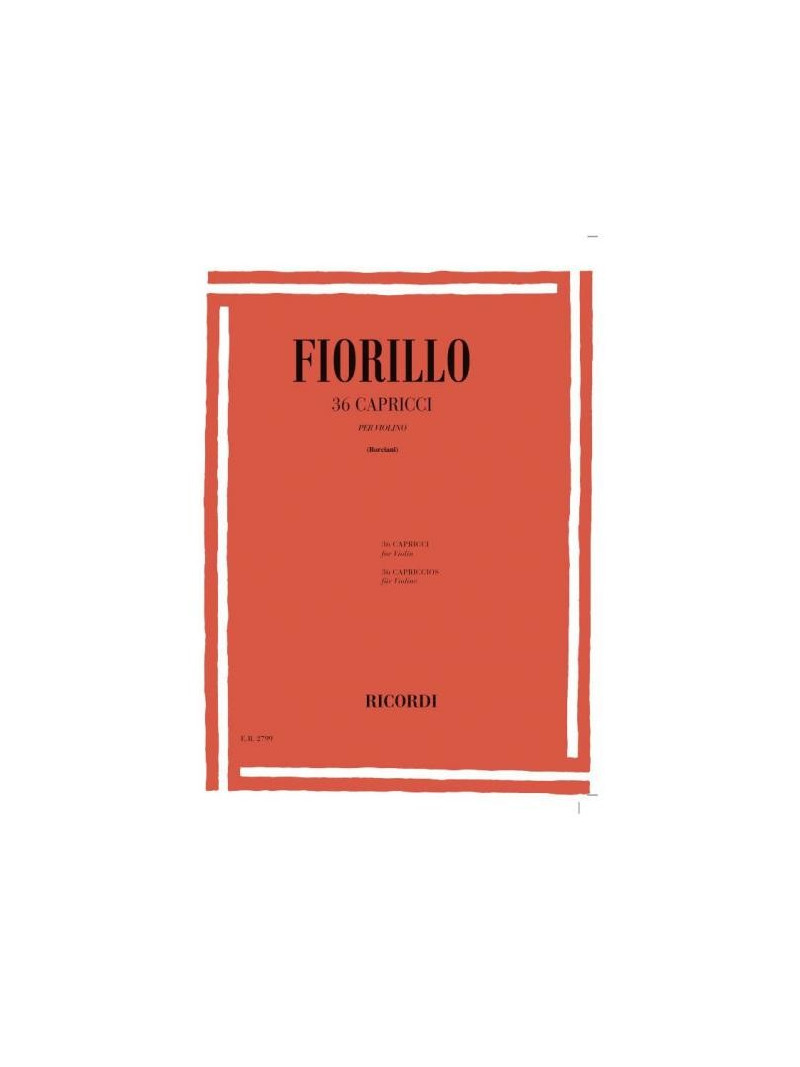 Fiorillo - 36 Capricci per violino