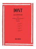 24 Esercizi preliminari agli studi di Kreutzer Op. 37
