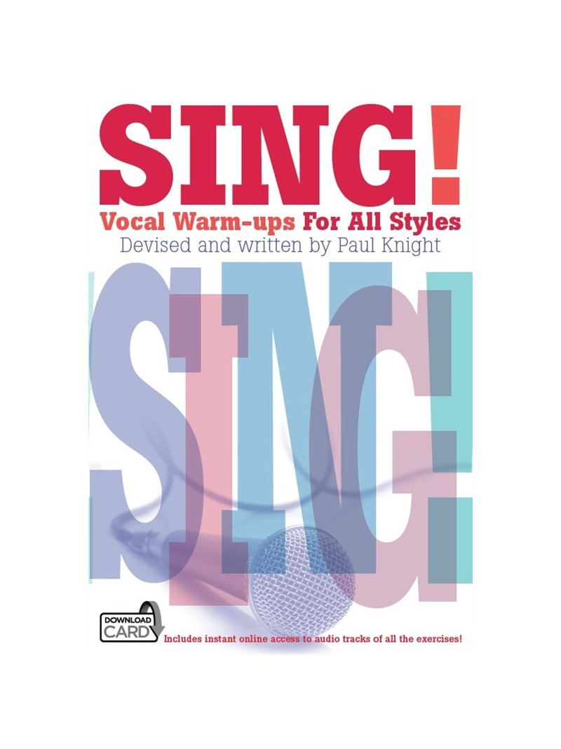 Sing! Vocal Warm-ups For All Styles (Book/Download Card)