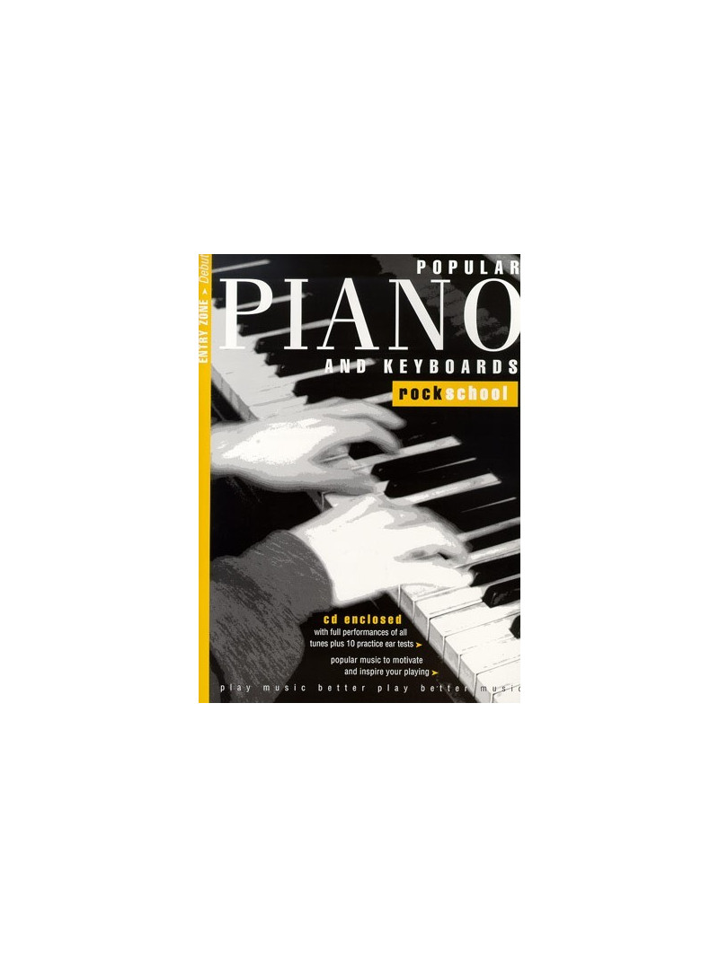 Rockschool Popular Piano And Keyboards - Debut (book/CD)