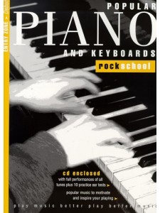 Rockschool Popular Piano And Keyboards - Debut (book/CD)