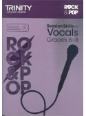 Rock & Pop : Session Skills For Vocals, Grades 6–8 (Book/2 CD)