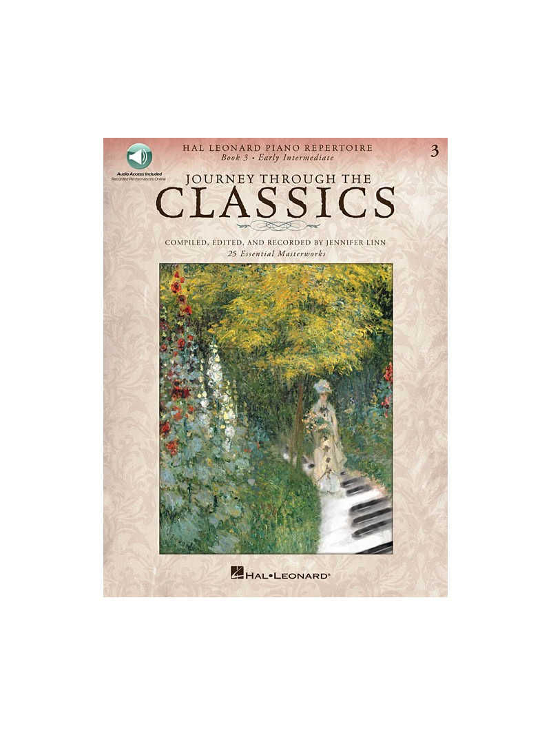 Journey Through the Classics: Book 3 Piano (book/Audio Access)