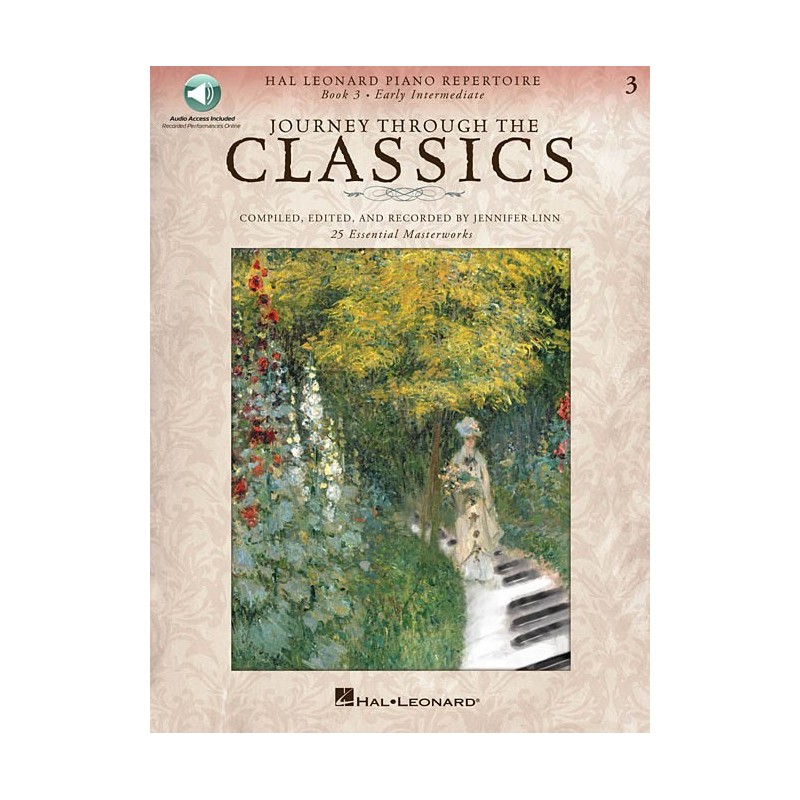Journey Through the Classics: Book 3 Piano (book/Audio Access)