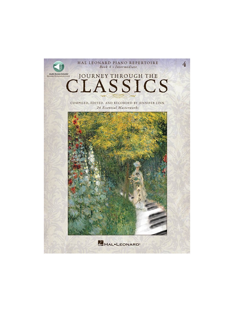 Journey Through the Classics: Book 4 Piano (book/Audio Access)