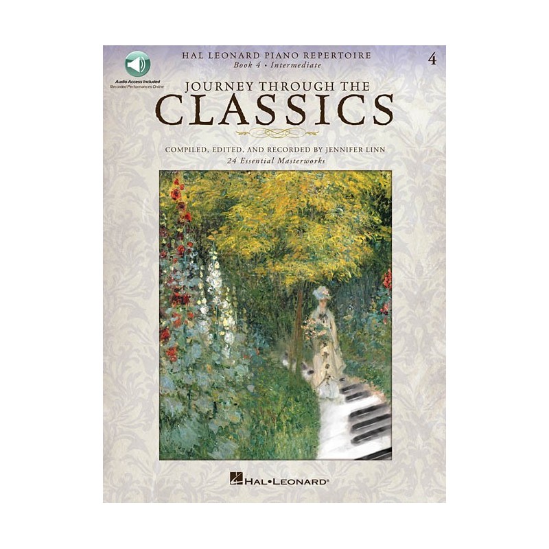 Journey Through the Classics: Book 4 Piano (book/Audio Access)