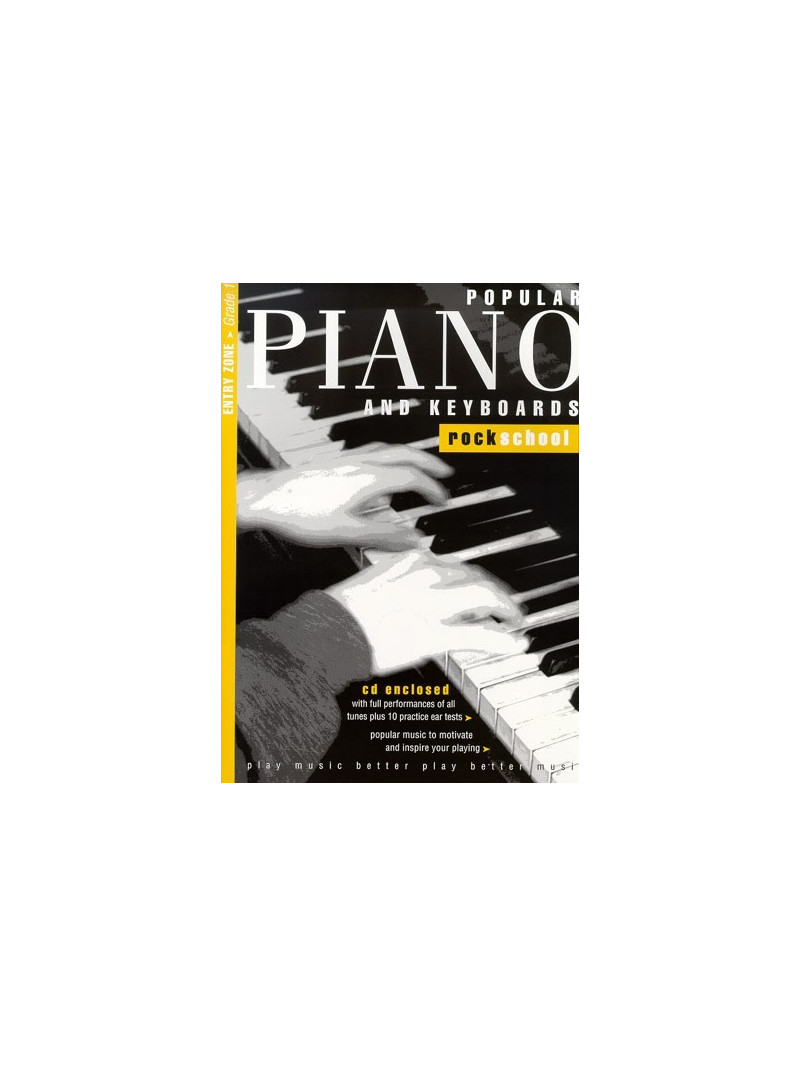 Rockschool Popular Piano And Keyboards - Grade 1 (book/CD)