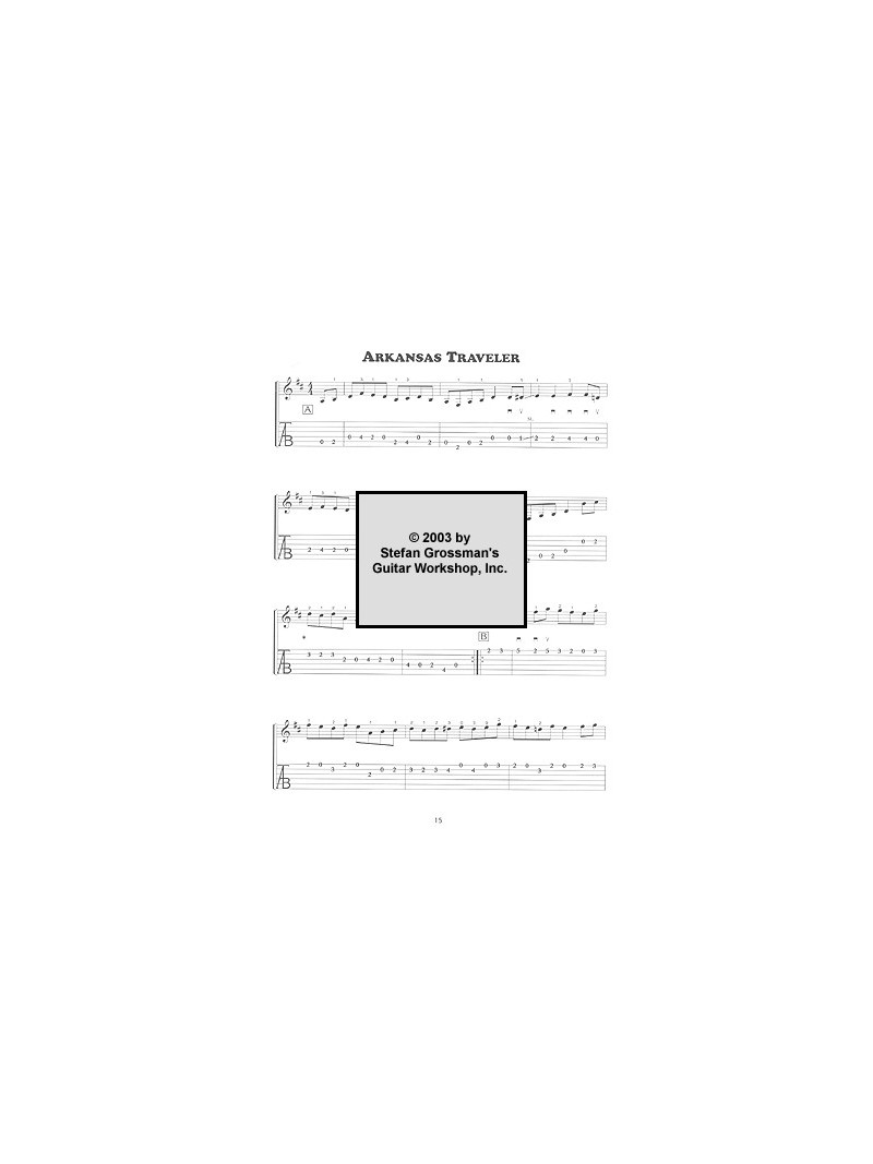 Fiddle Tunes for Flatpicking Guitar (book/3 CD)