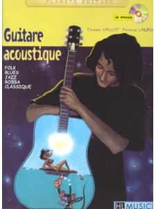 Guitare Acoustique - Folk, Blues, Jazz (book/CD)