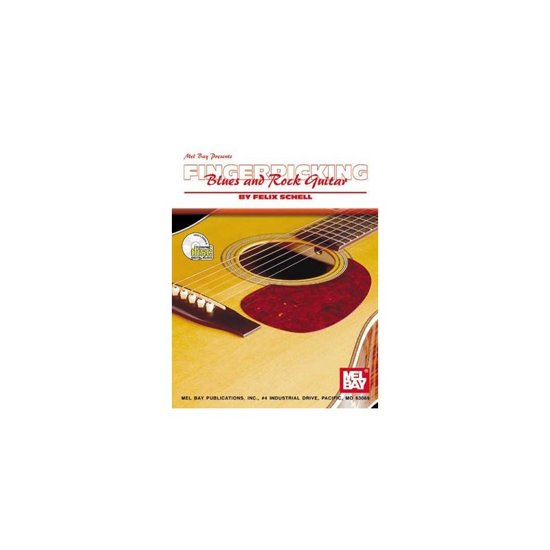 Fingerpicking Blues and Rock Guitar (Book/CD)