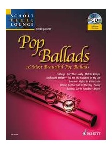 Pop Ballads for Flute (book/CD Play-Along)