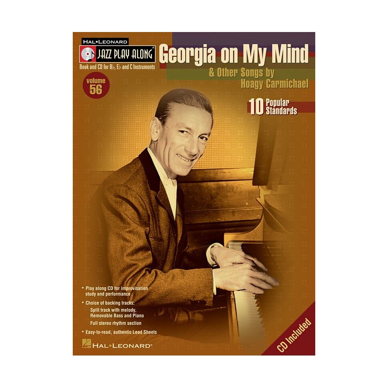 Jazz Play-Along vol.56: Georgia on My Mind (book/CD)