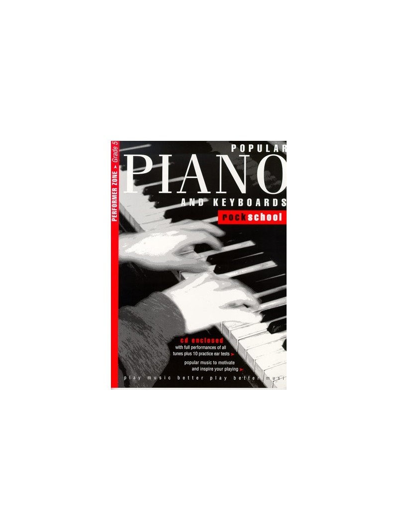Rockschool Popular Piano And Keyboards - Grade 5 (book/CD)