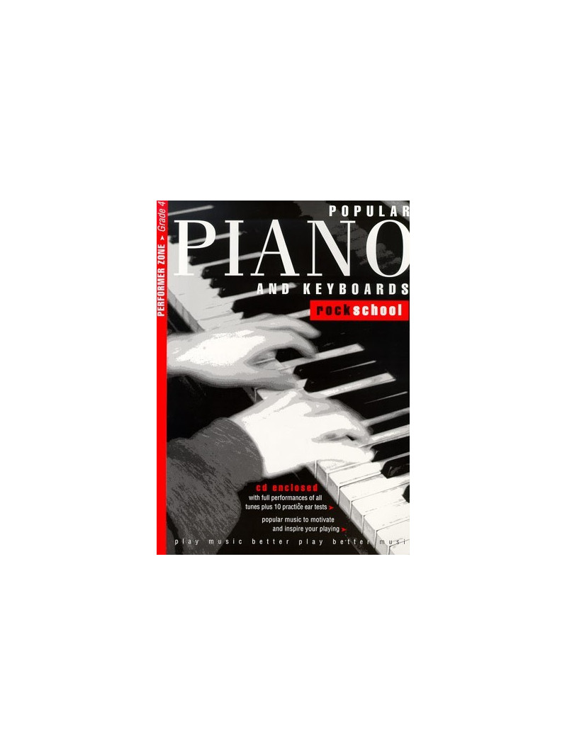 Rockschool Popular Piano And Keyboards - Grade 4 (book/CD)