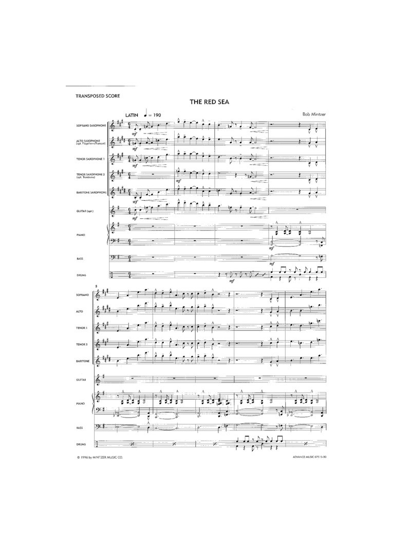 Bob Mintzer - The Red Sea