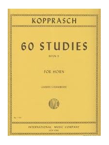 Kopprasch - 60 Studies For Horn Book 2