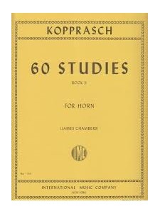 Kopprasch - 60 Studies For Horn - Book 2