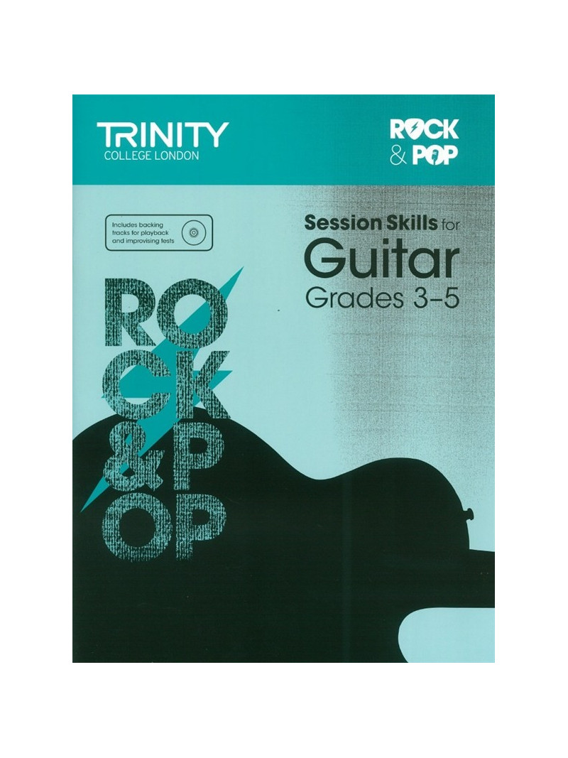 Rock & Pop : Session Skills for Guitar 3-5 (book/CD)