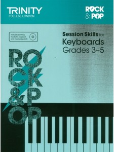 Rock & Pop : Session Skills for Keyboard Grade 3-5 (book/CD)