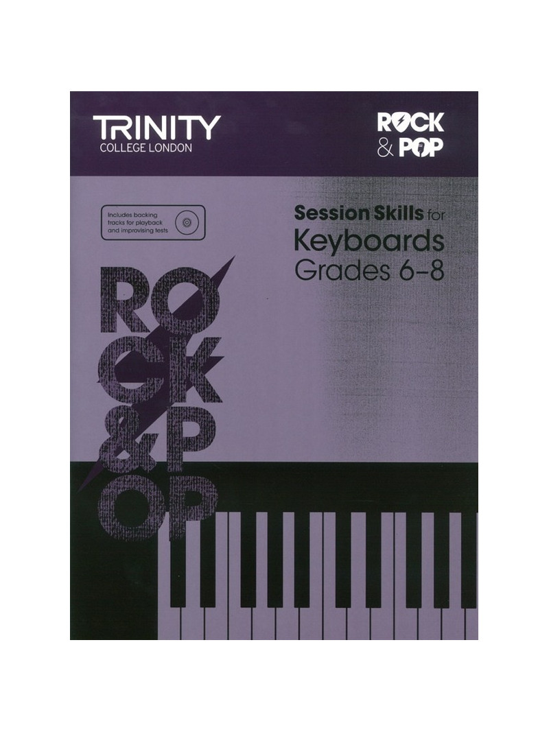 Rock & Pop : Session Skills for Keyboard Grade 6-8 (book/CD)