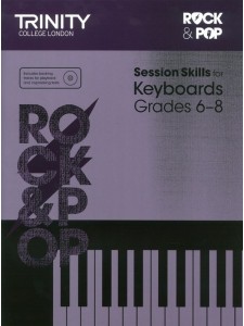 Rock & Pop : Session Skills for Keyboards Grade 6-8 (book/CD)