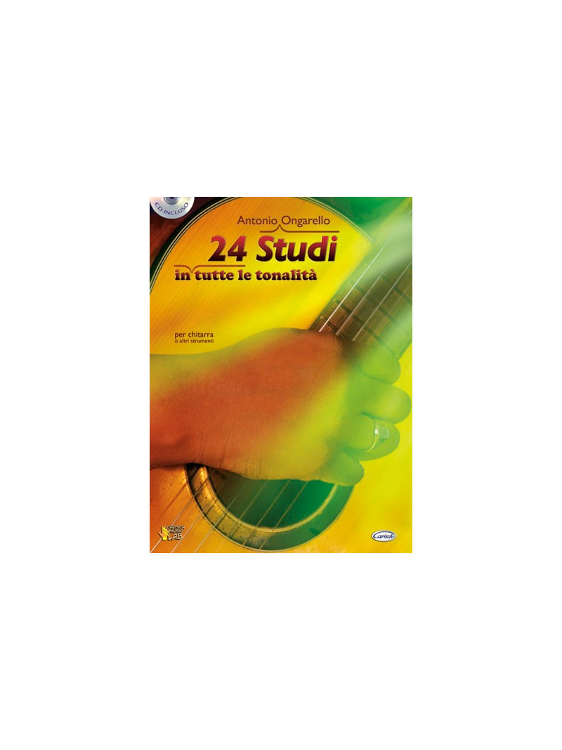 24 Studi In tutte le Tonalità (book/cd)