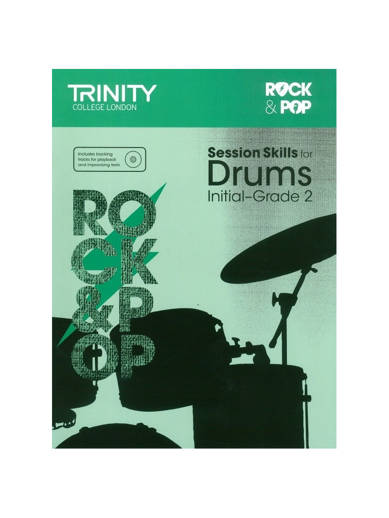 Rock & Pop : Session Skills for Drums Initial-Grade 2 (book/CD)