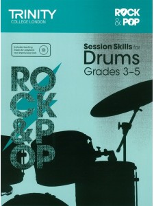 Rock & Pop : Session Skills for Drums Grade 3-5 (book/CD)