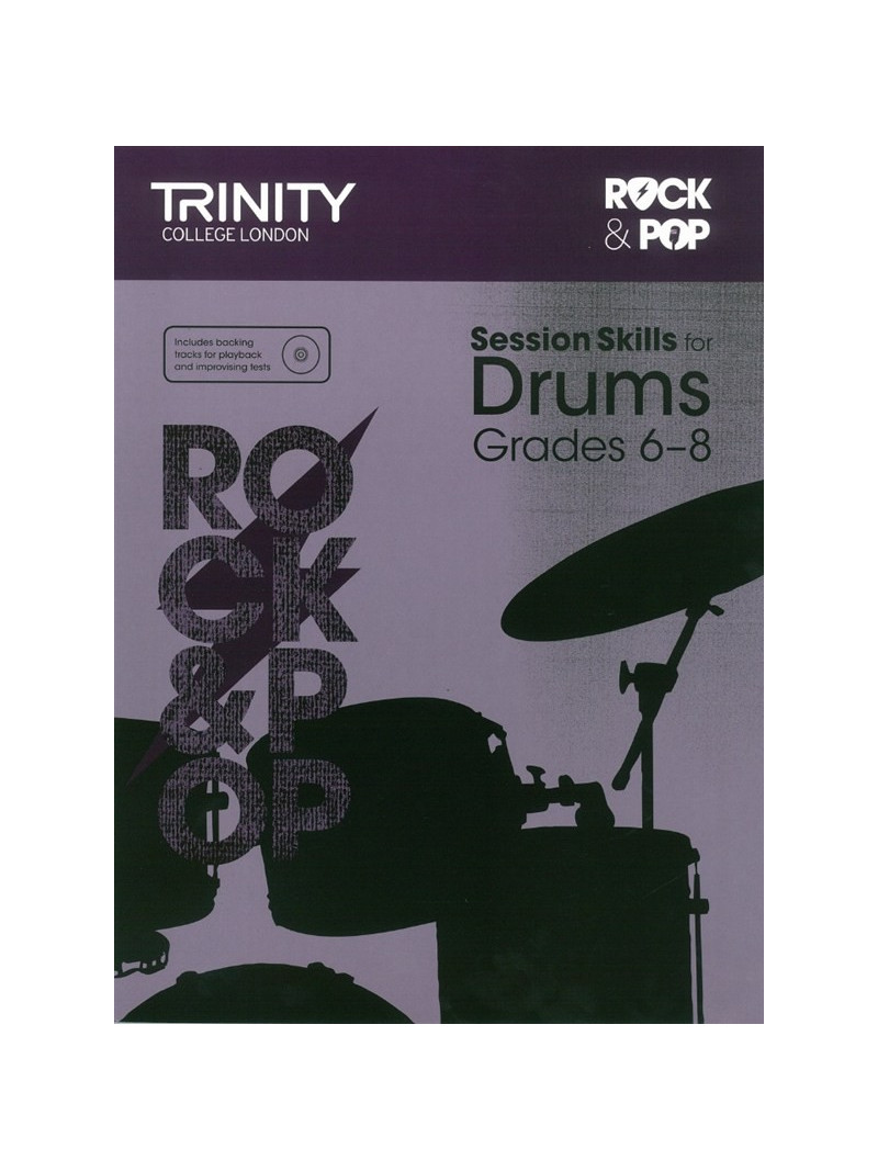 Rock & Pop : Session Skills for Drums Grade 6-8 (book/CD)