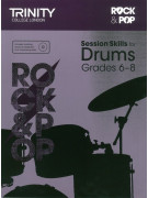 Rock & Pop : Session Skills for Drums Grade 6-8 (book/CD)