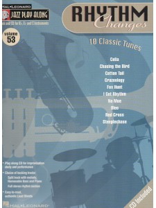 Jazz Play-Along volume 53: Rhythm Changes (book/CD)