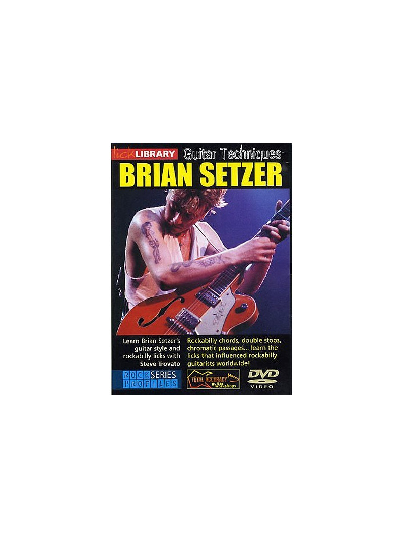 Lick Library: Brian Setzer Guitar Techniques (DVD)